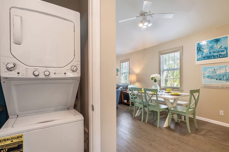 Laundry area.