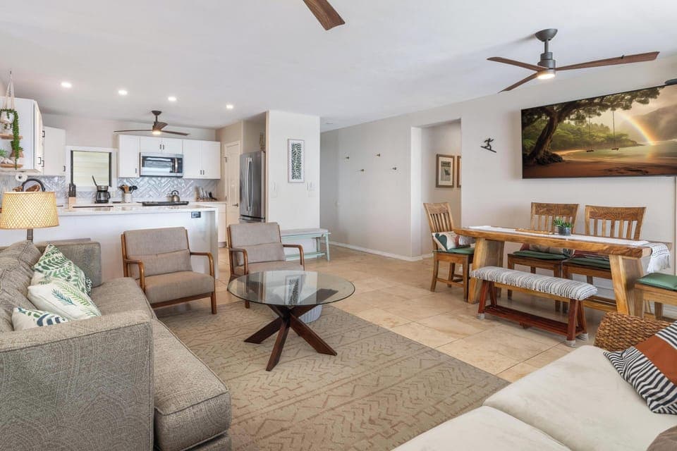 Ample seating for guests