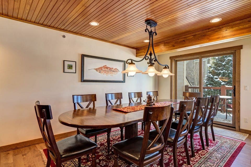 Large dining room table, seats 10 - 12