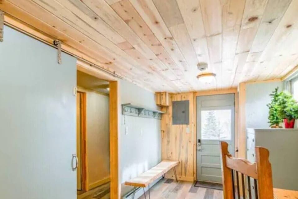 Private Queen Guest Room Entrance: Offering its own private entrance, this Queen guest room combines convenience with comfort for a restful stay. 