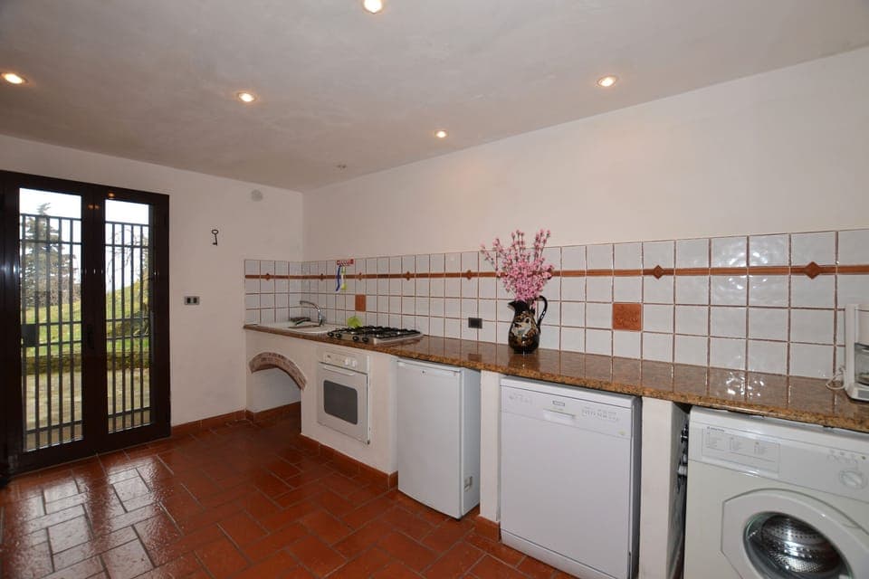 The kitchen in the Dependance