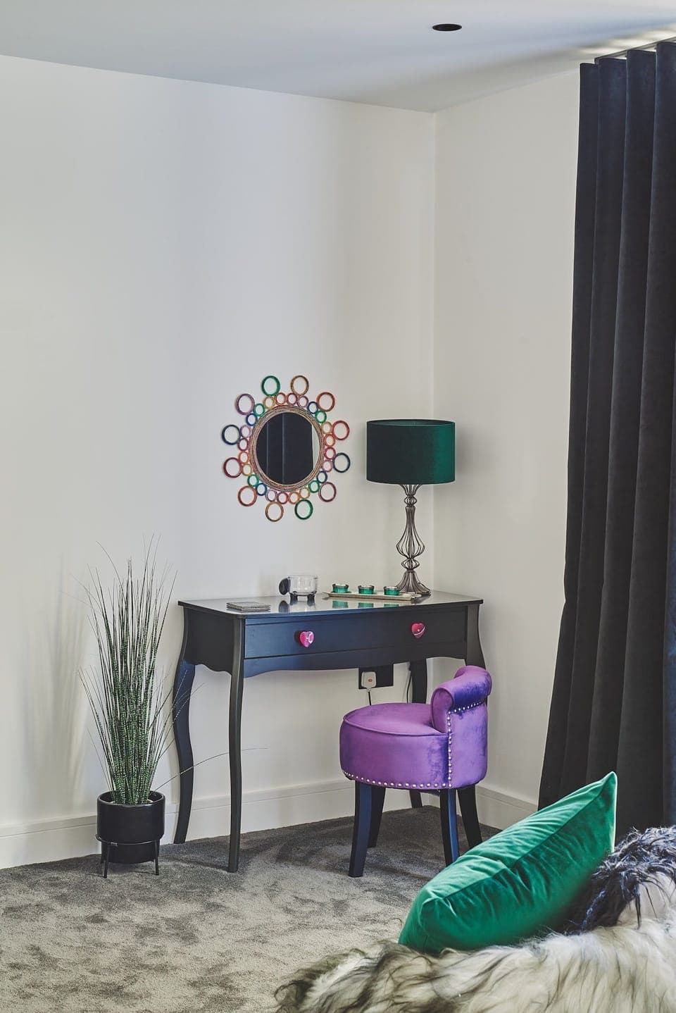 A bedroom at Reservoir View, Somerset