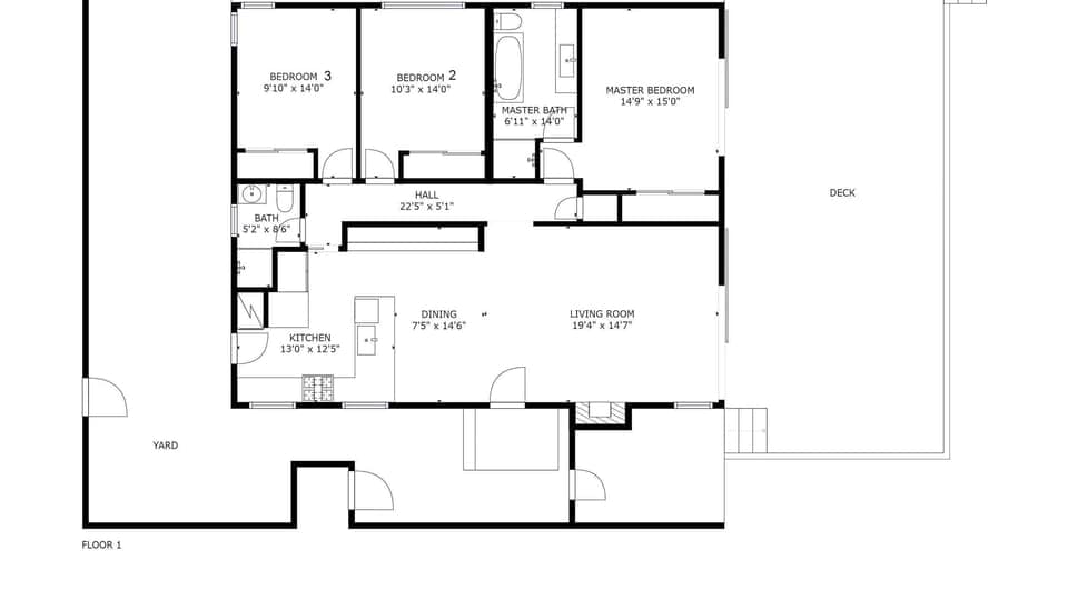 House (3 Bedrooms) | Interior