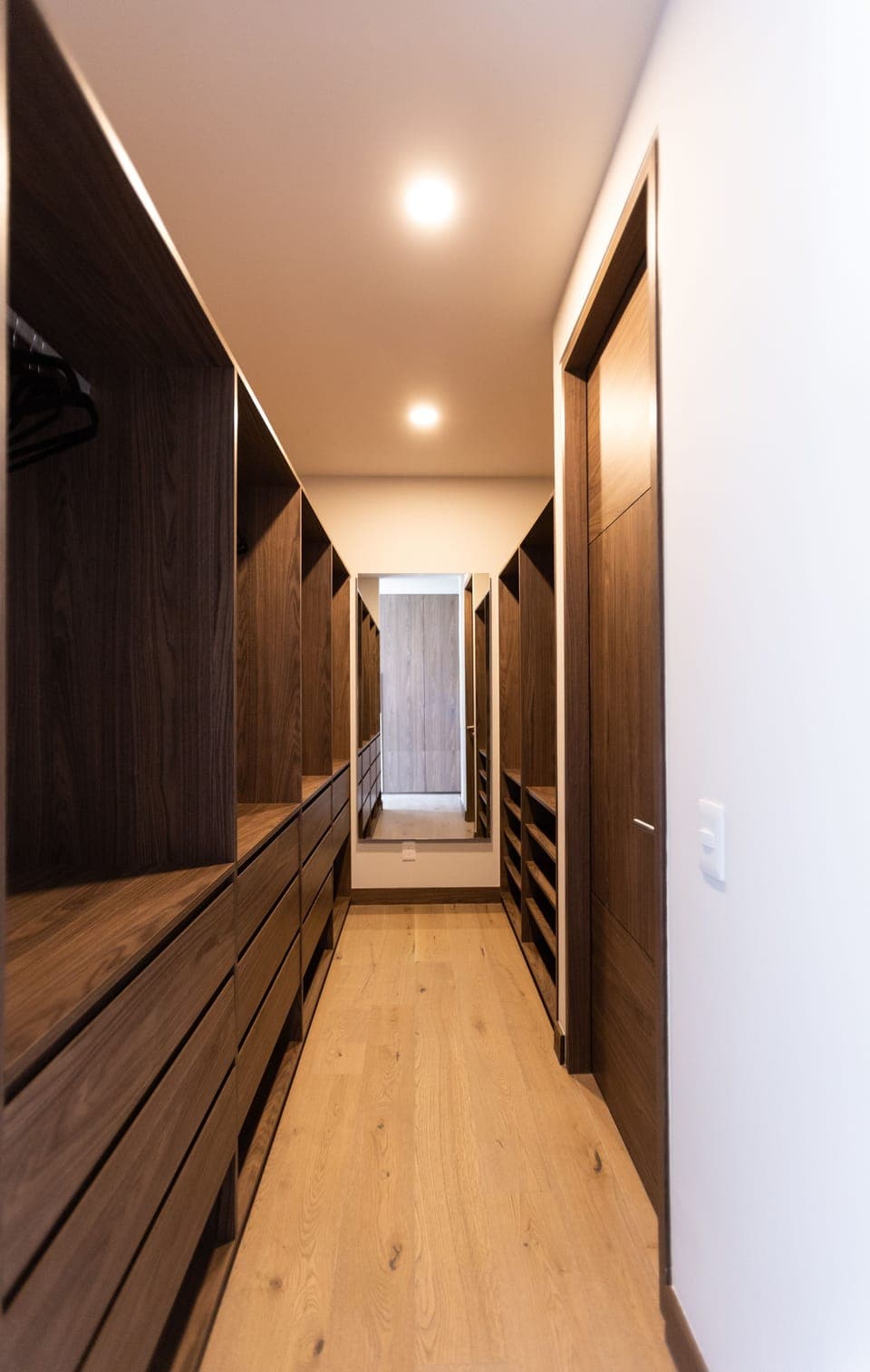 Master bedroom walk in closet 