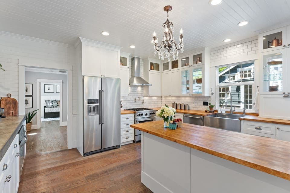 Kitchen - Butcher Block Island