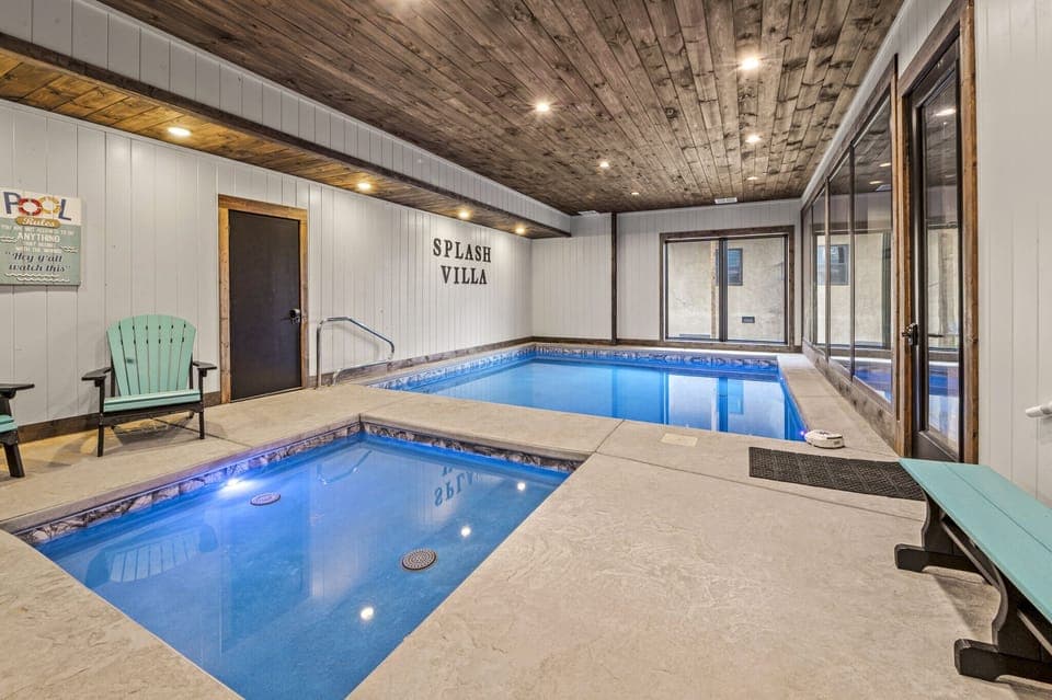 Private Indoor Pool and Kiddie Pool