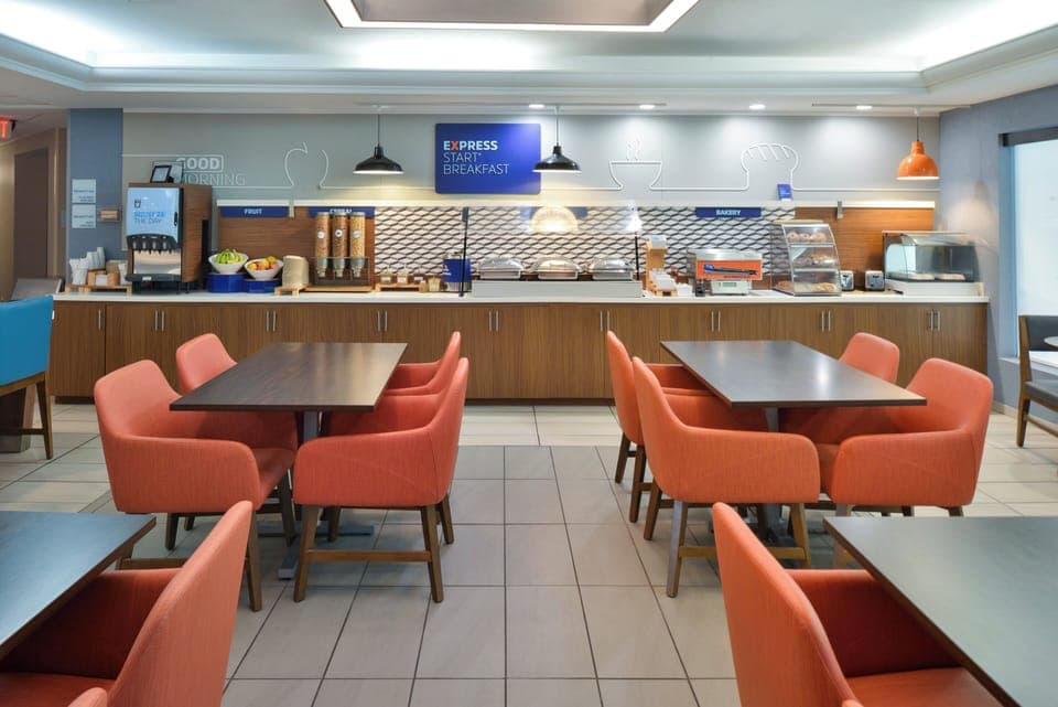 Free buffet breakfast