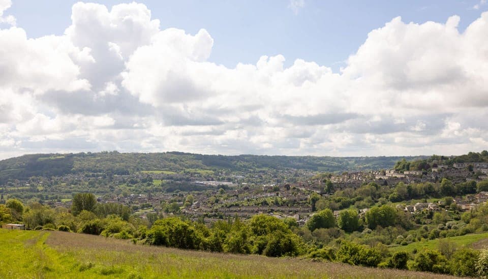 The Ridge view of Bath