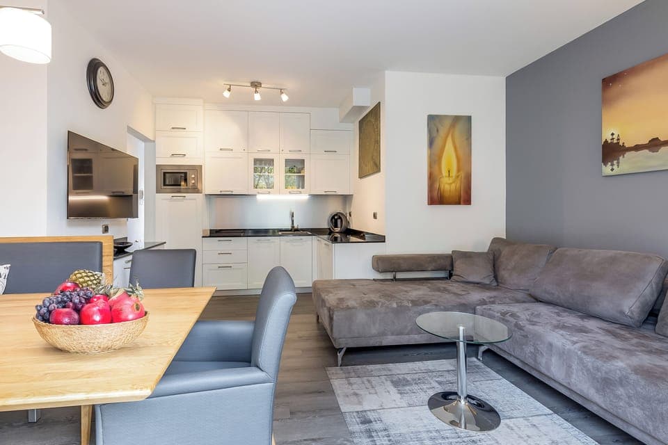 Living and dining room