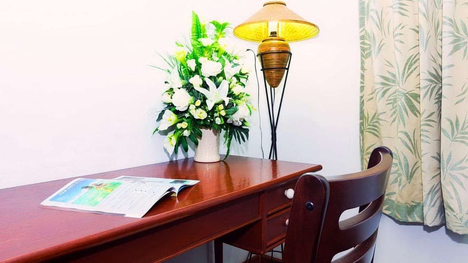 Work table in the family room