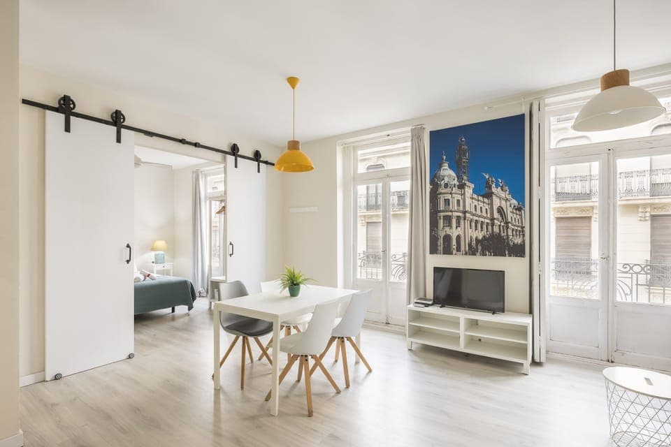 City Apartment, 1 Bedroom, City View | Laptop workspace, iron/ironing board, free cribs/infant beds