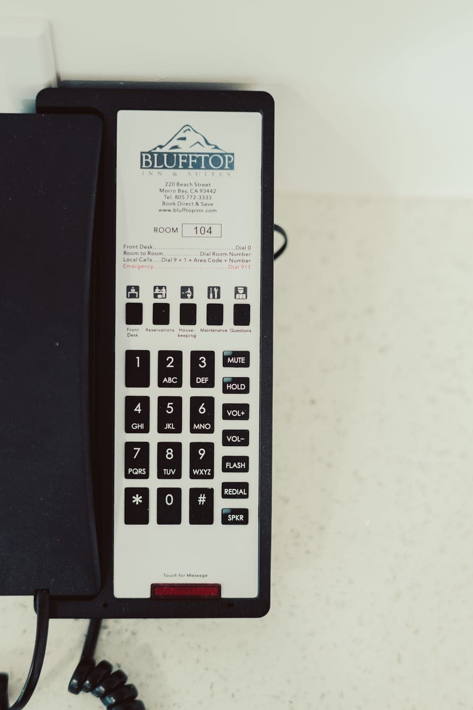 Pillowtop beds, desk, laptop workspace, blackout drapes