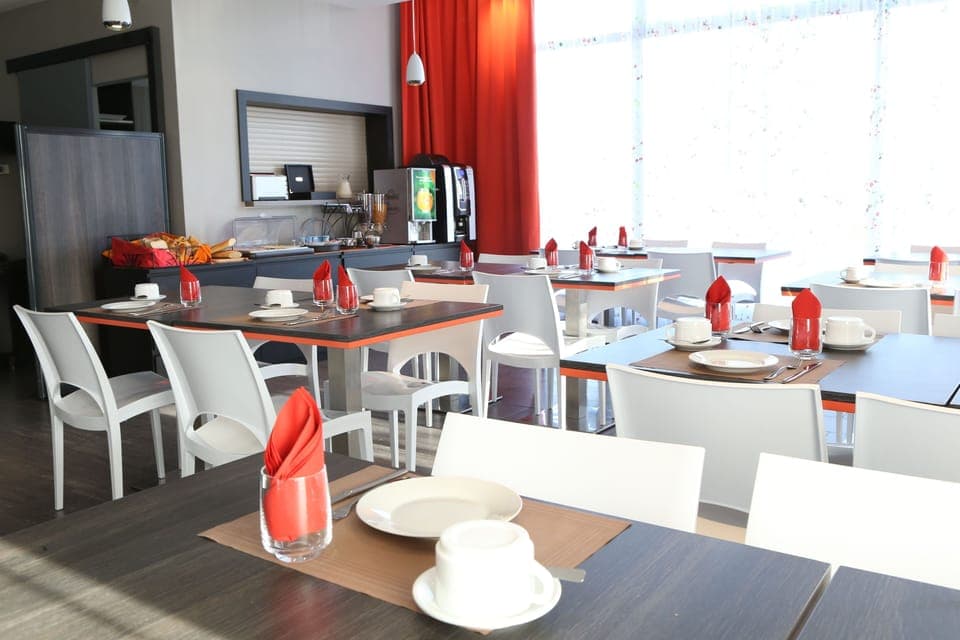 Enjoy a meal at the on-site restaurant.