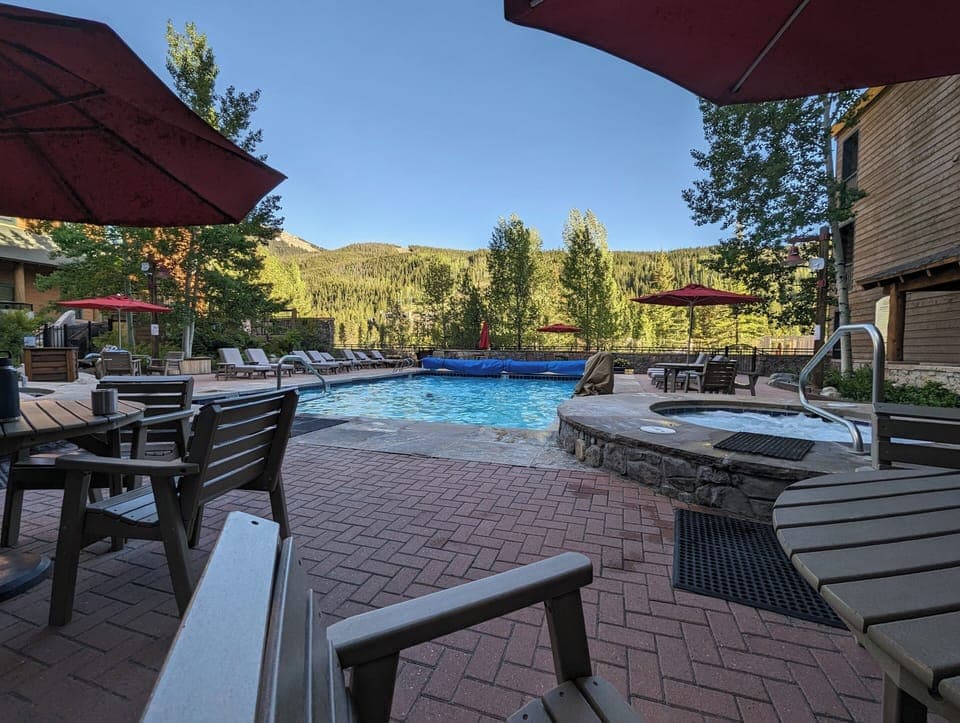 Year-round heated pool - shared with the community!