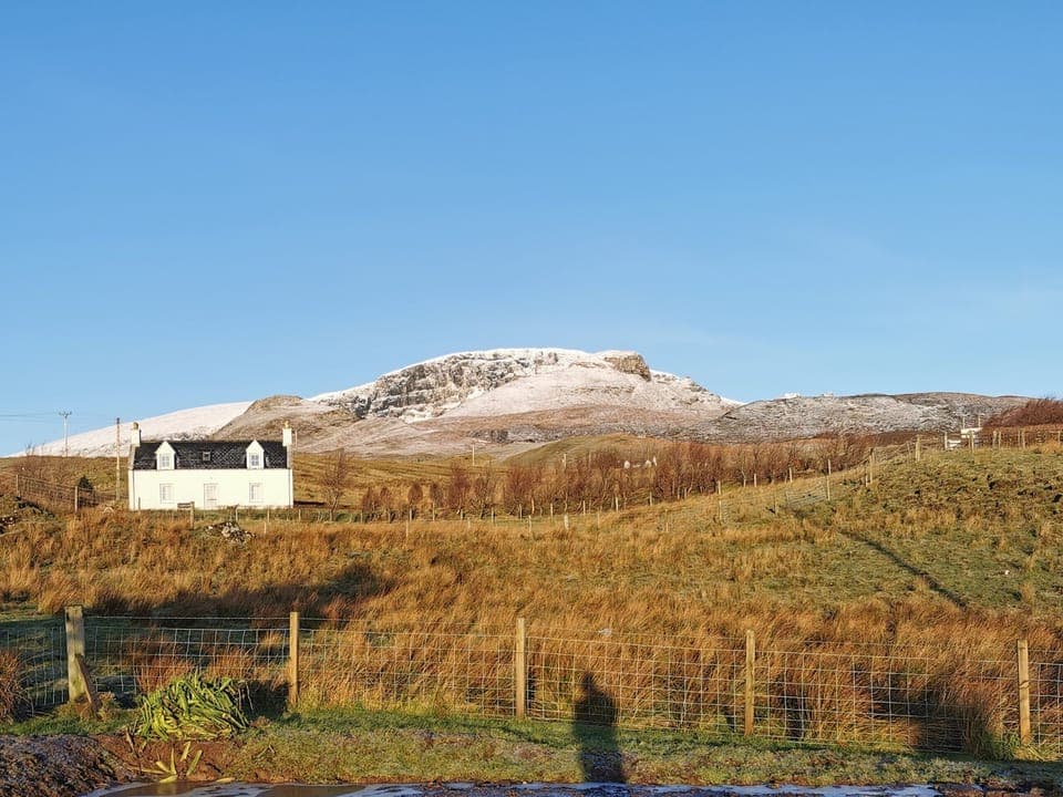 The view from the cabin