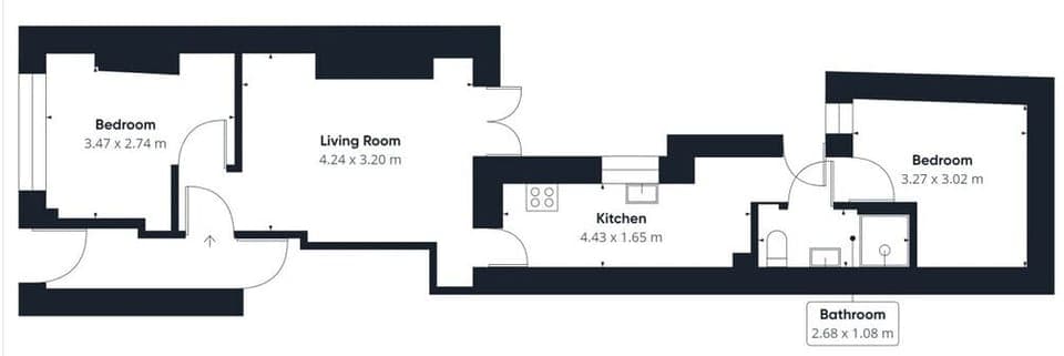 Apartment 1 @ High Street, Caernarfon - Host & Stay
