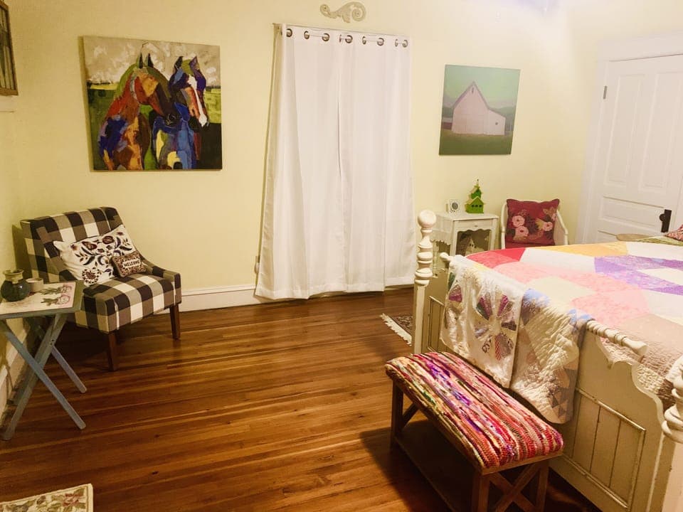 Spacious bedrooms