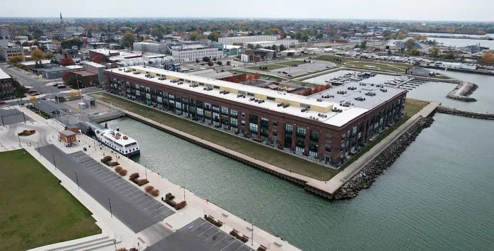 Aerial of our amazing building