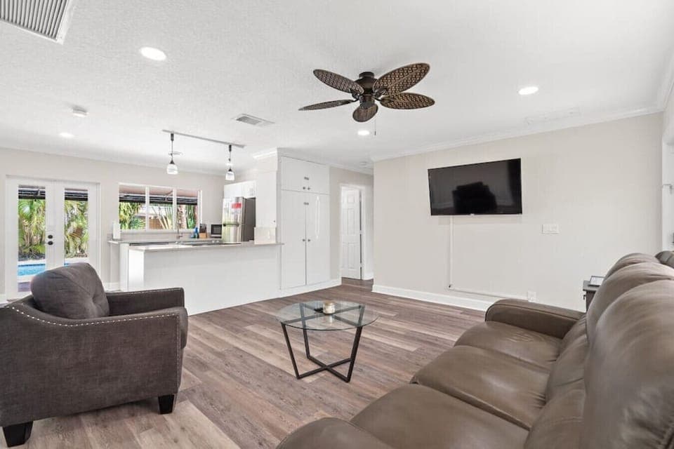 A room for relaxing, reading, and recharging.