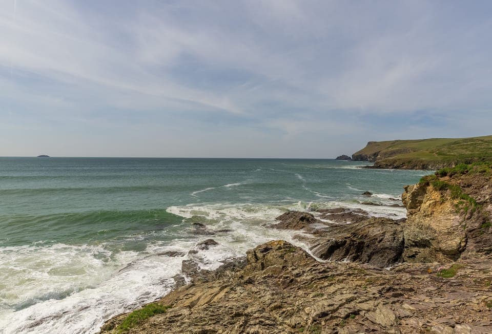 Even on a cloudy day Polzeath is gorgeous