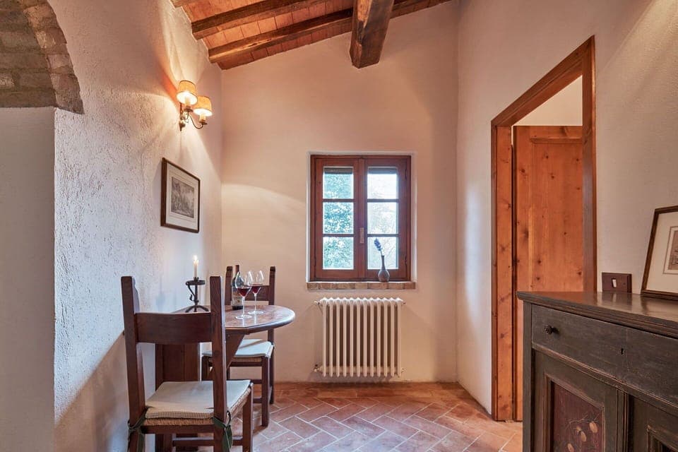 Property, Cabinetry, Table, Wood, Lighting, Interior Design, Window, Wood Stain, Chair, Floor