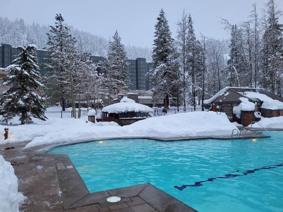 Heated pools, hot tubs and firepits at The Resort & Spa
