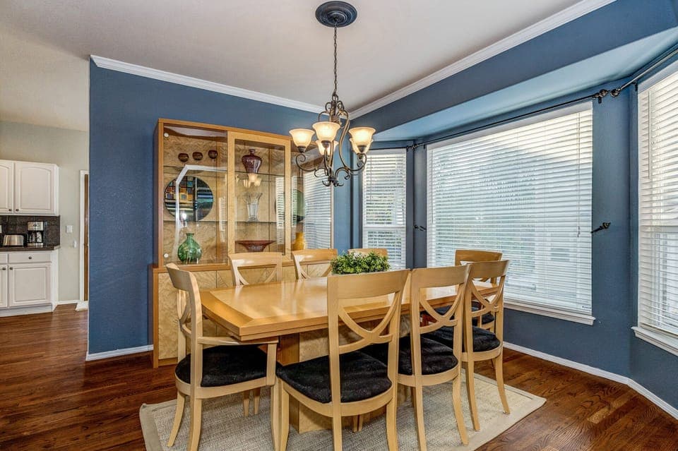 Formal Dining Room Area- Adjacent to the Kitchen. 