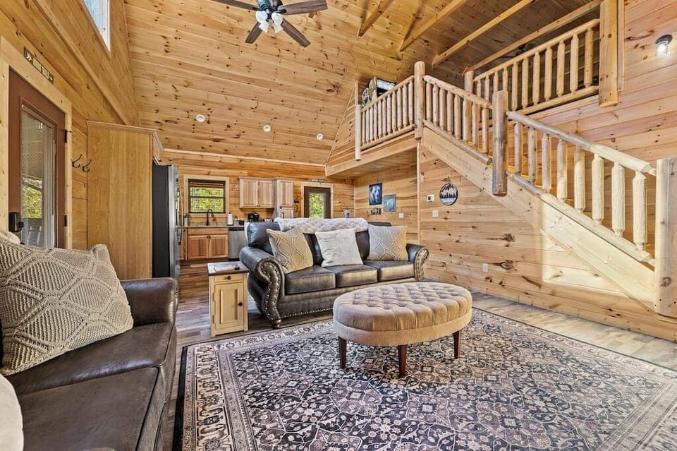 Bearadise's cozy living area