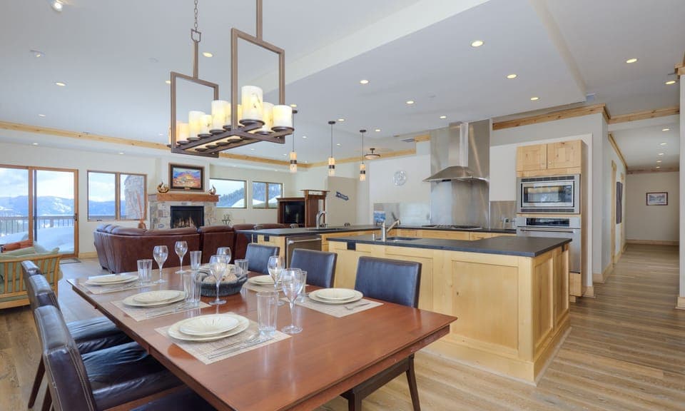 Dining Area and Kitchen