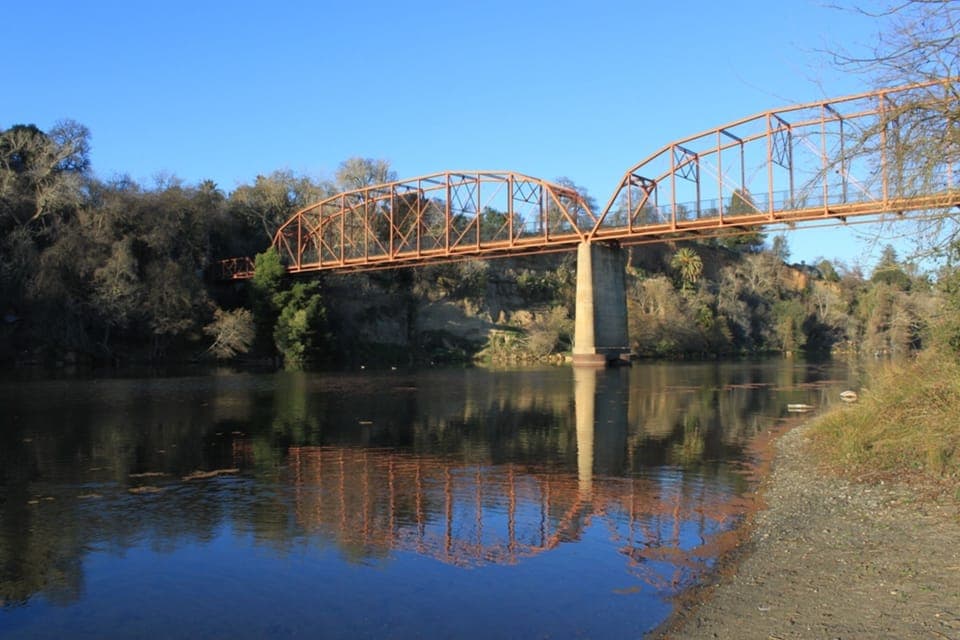 American River at Fair Oaks Bridge