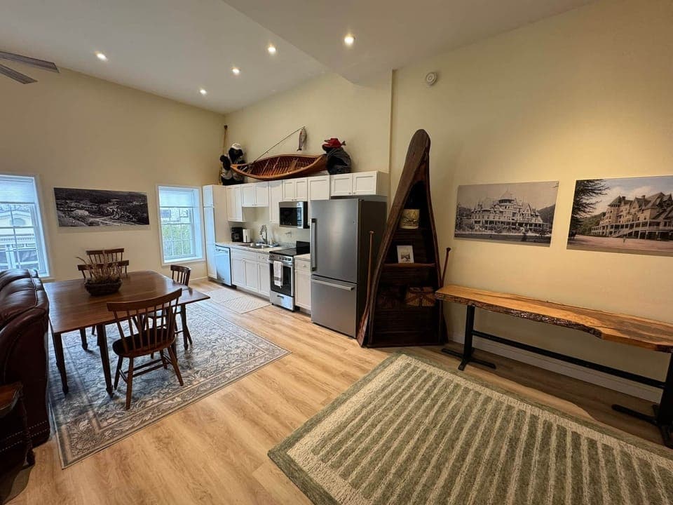 Kitchen and Dining Area