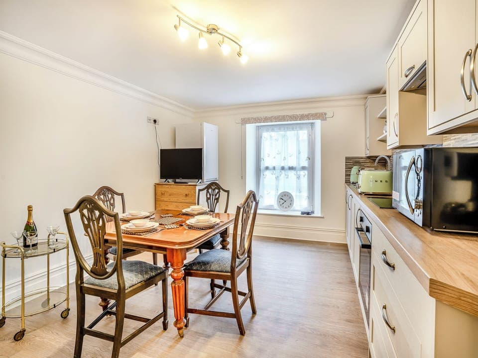 Dining Area | Brynog Mansion Apartment, Lampeter