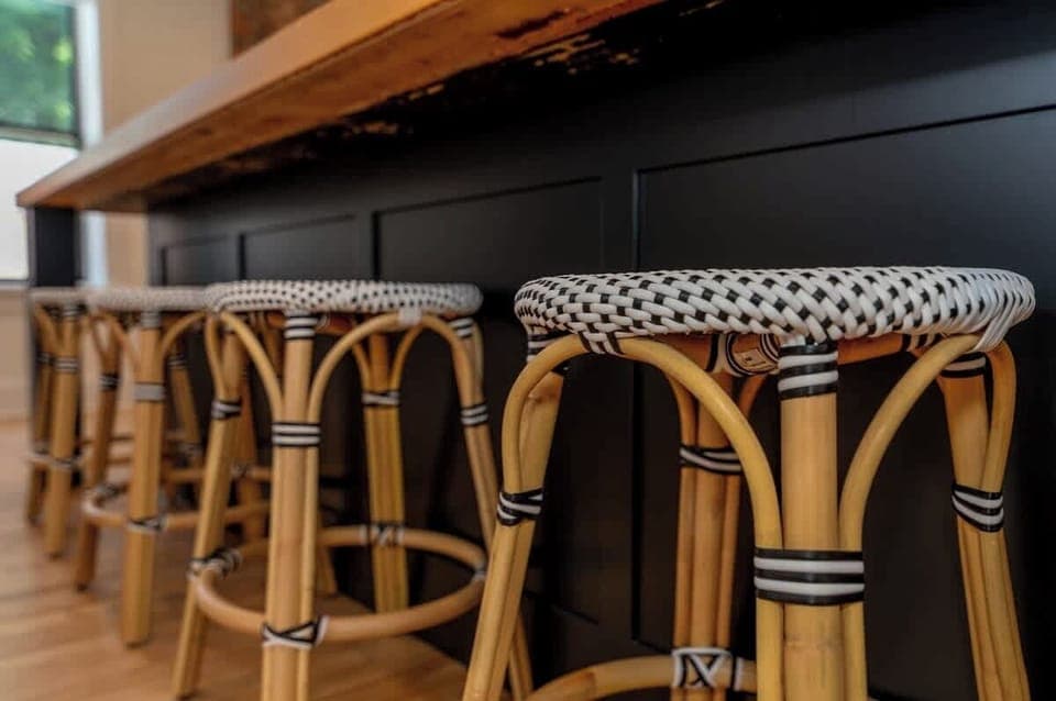 Get ready to raise the bar - literally! With these stylish counter height bar stools, you'll be sitting high above the competition. #homegoals