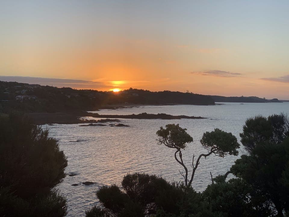 Sunset view from the reserve. Walking distance or 2 min drive.