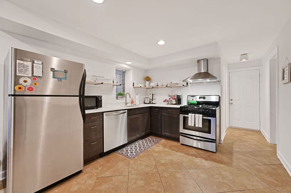 Floor, Flooring, Indoors, Refrigerator, Kitchen