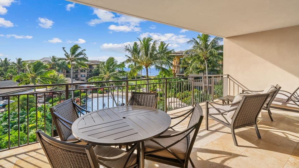 Koloa Landing Resort at Poipu #9304 - Spacious Covered Lanai - Parrish Kauai