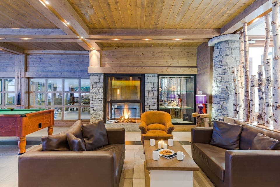 Sit back and relax in the communal lounge.