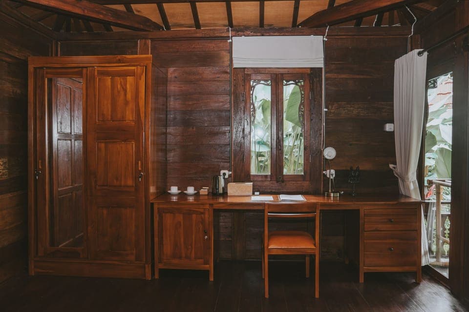 Triple Room, Garden View (Joglo) | Free WiFi, bed sheets