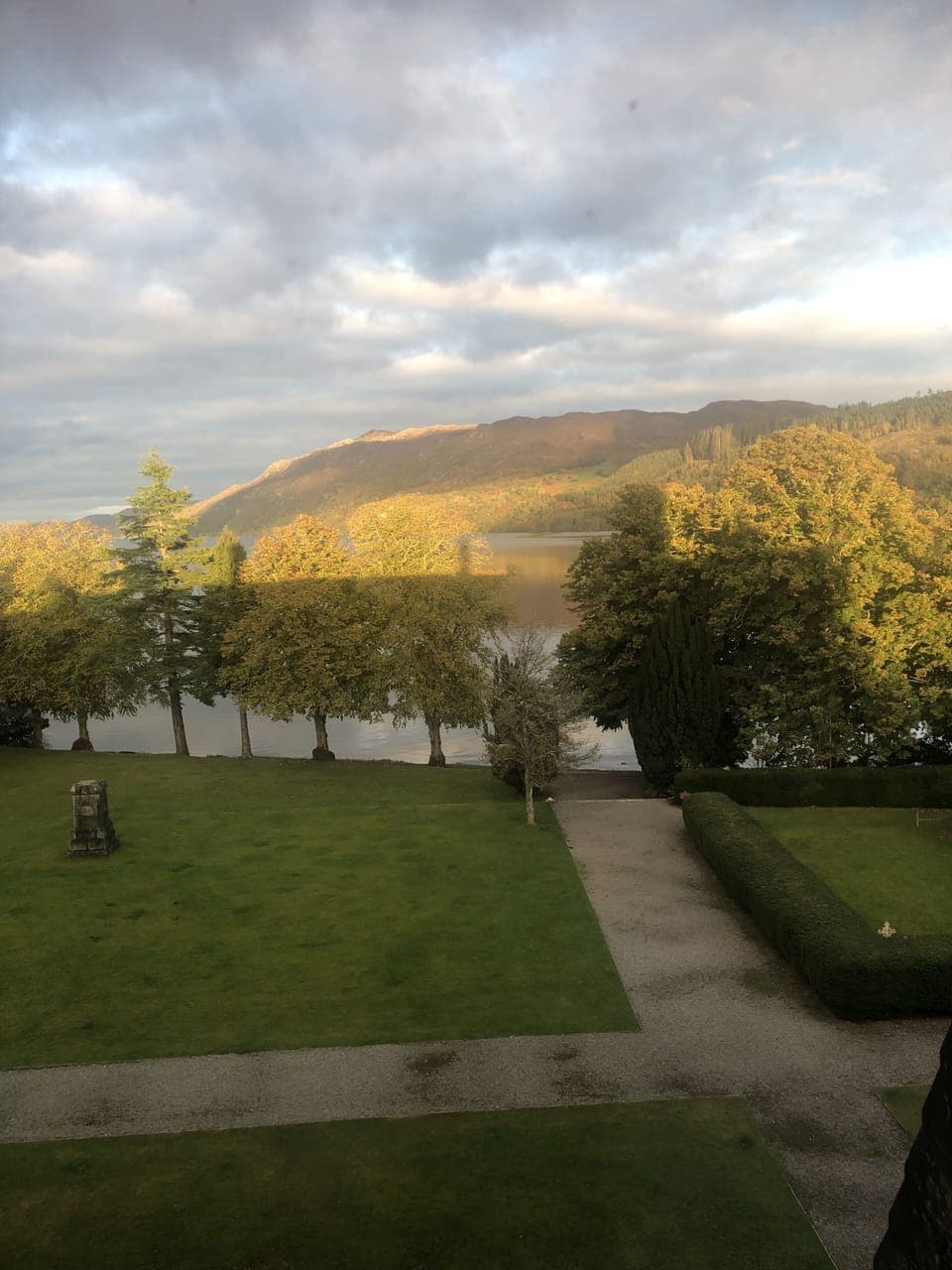 The view  from the window