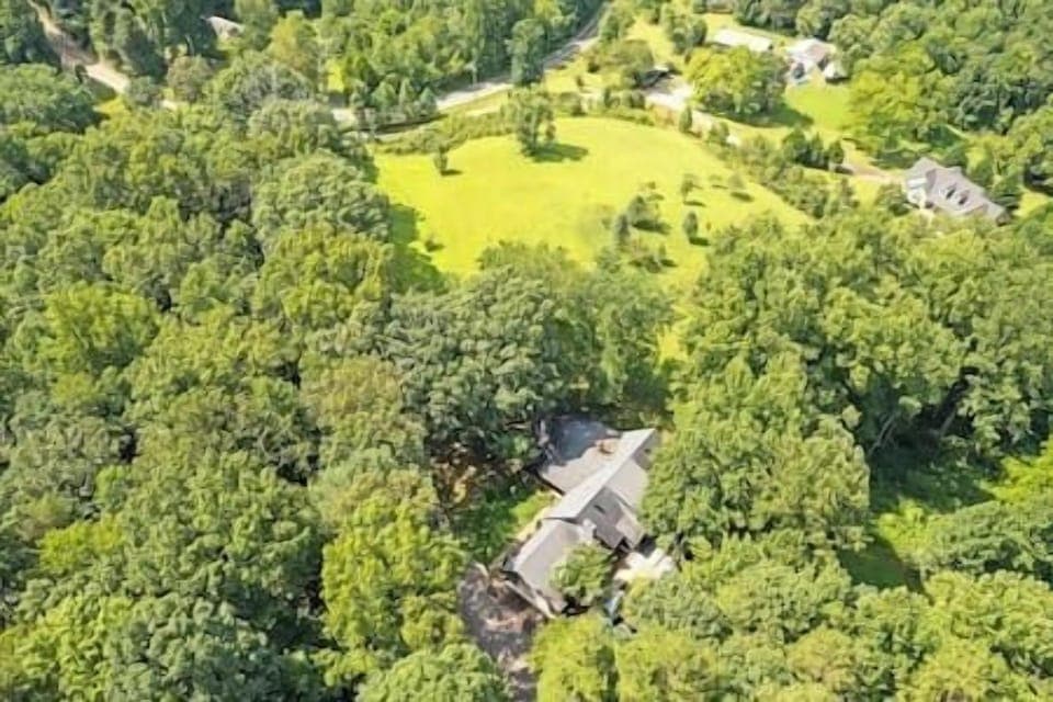 Aerial view from 3+ acre property 2.0