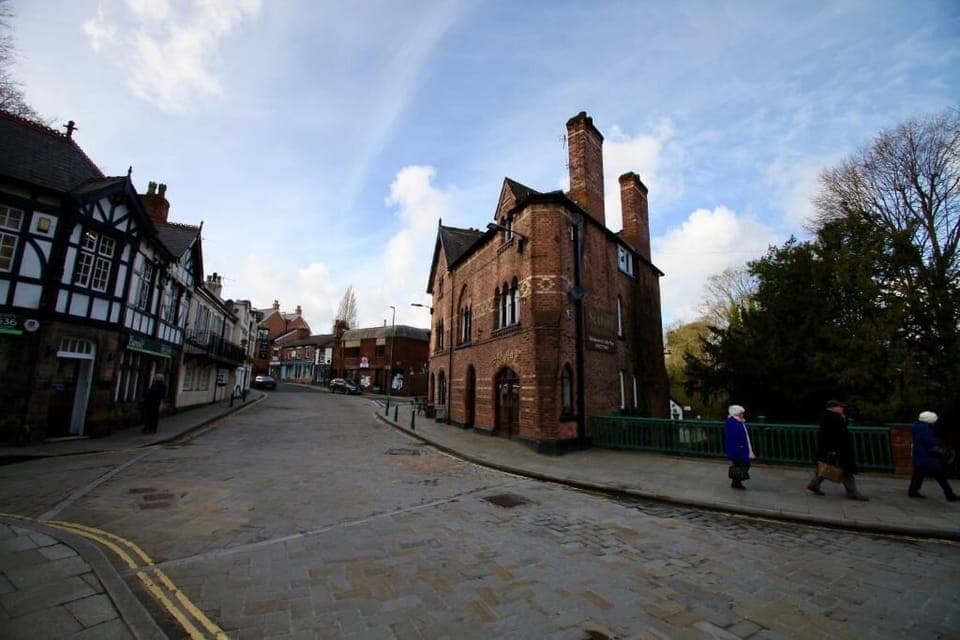Lymm Village within walking distance
