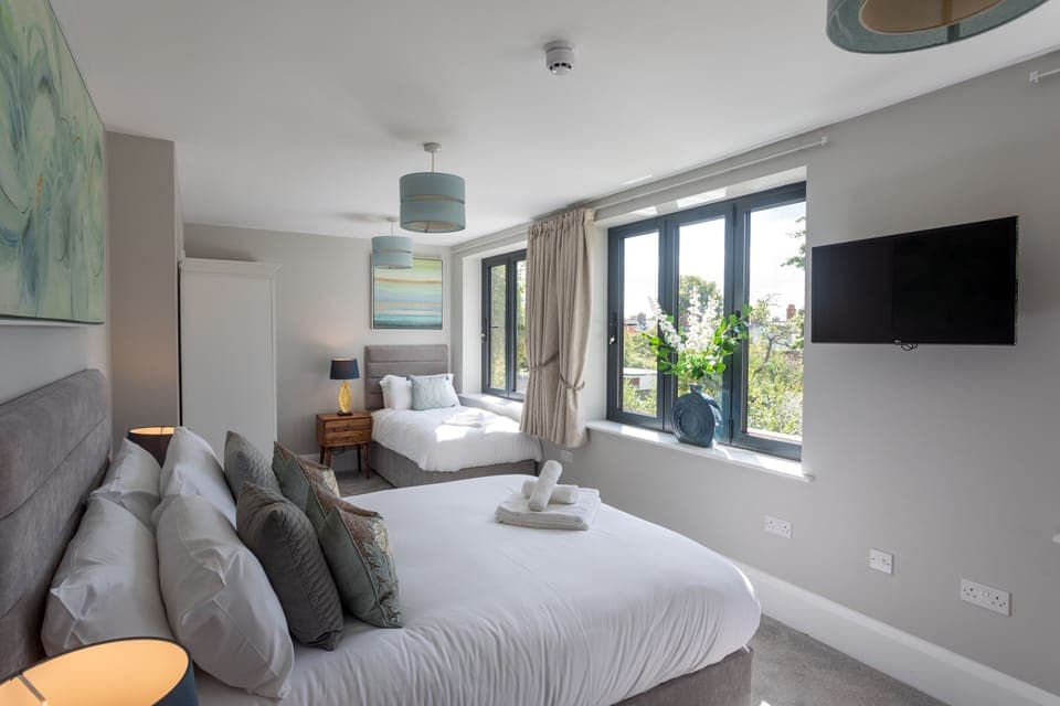 Family Room | Individually decorated, individually furnished, iron/ironing board