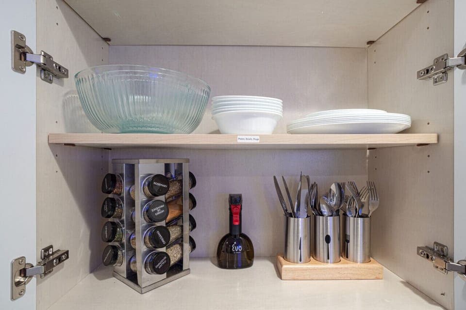 Fully stocked unit | Cooking ware, Coffee, Tea, etc.