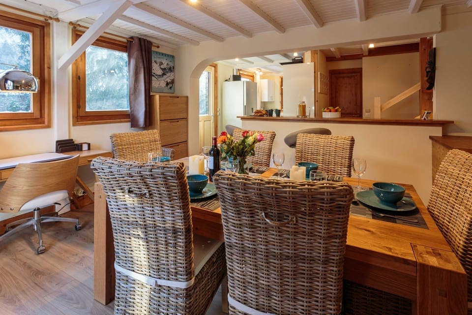 Open plan dining kitchen