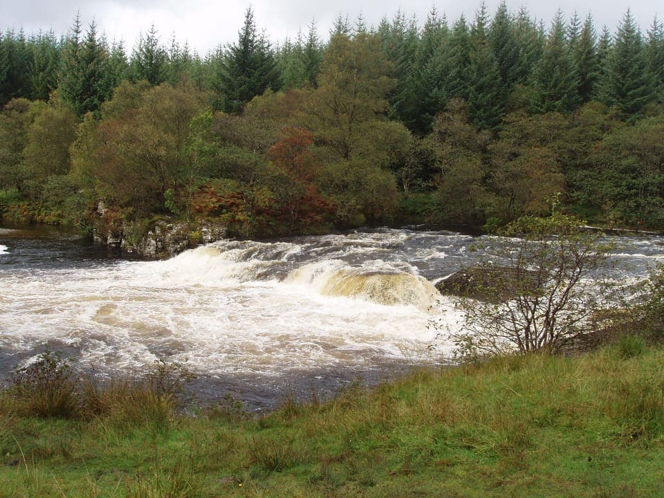 Rapids on the river Etive.
