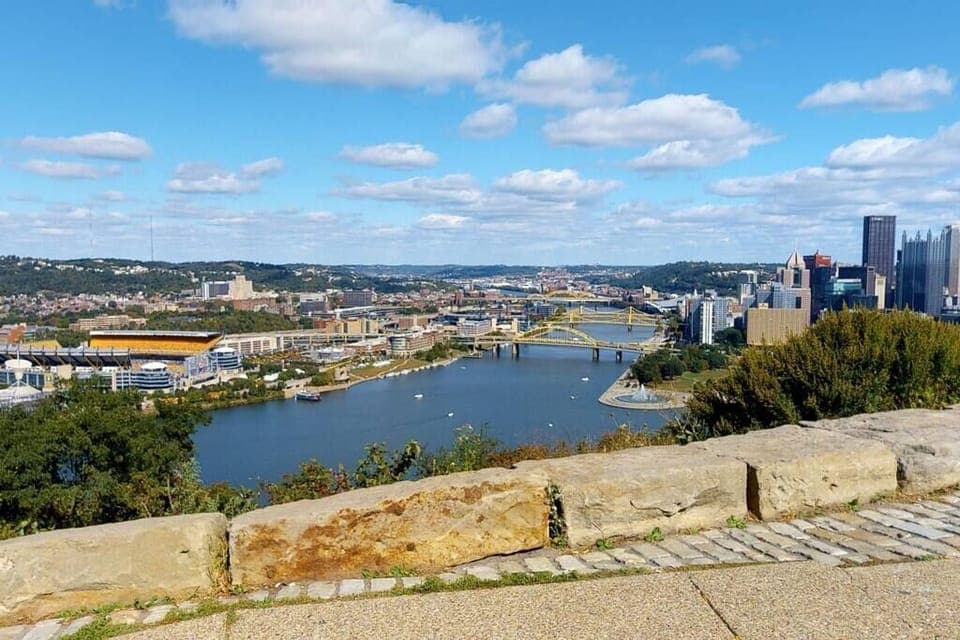 View from Points of View Park.  Two minute walk from the apartment.