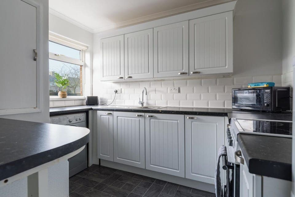 Microwave, oven, electric kettle