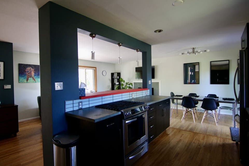 Open first floor