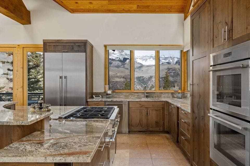 Granite and steel
