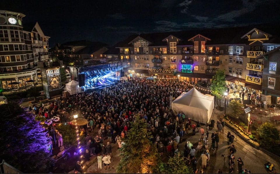  The Village at Snowshoe, offers array of concerts and events happening each day